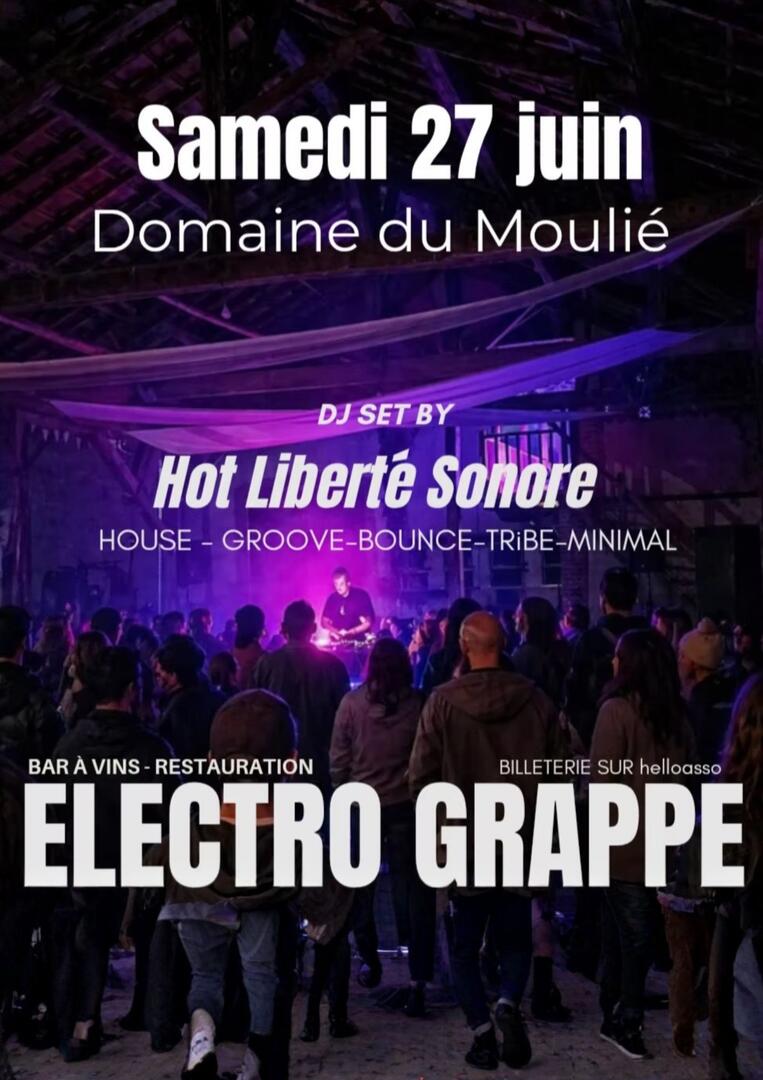 Electro grappe Domaine Moulie 2026