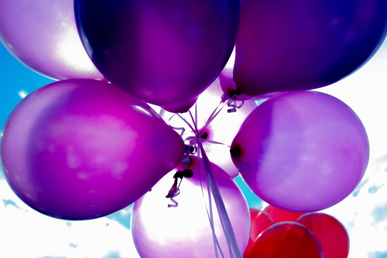 Fete balloons ©par Pexels de Pixabay