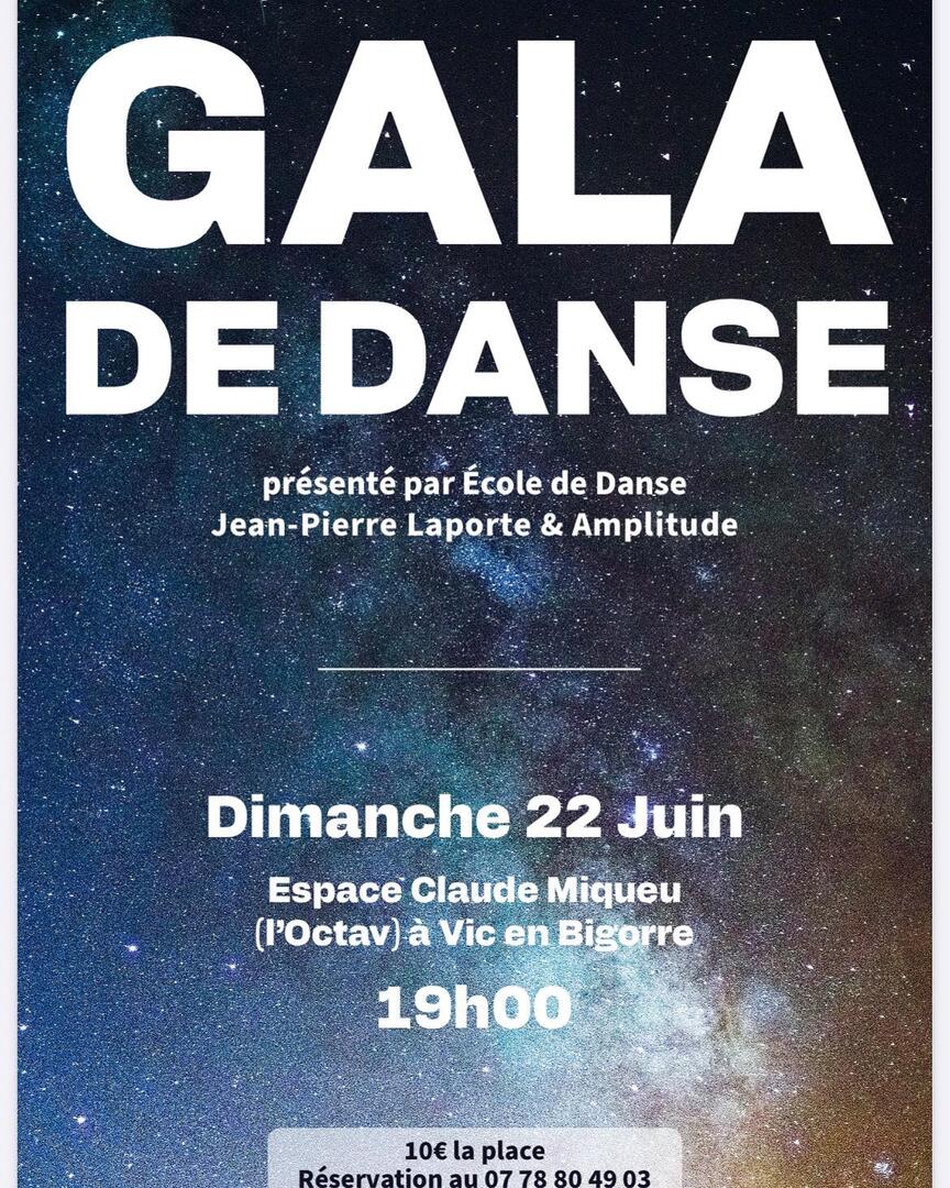 Gala de danse Vic en Bigorre