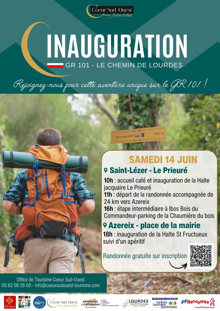 Affiche Inauguration GR 101 - 3