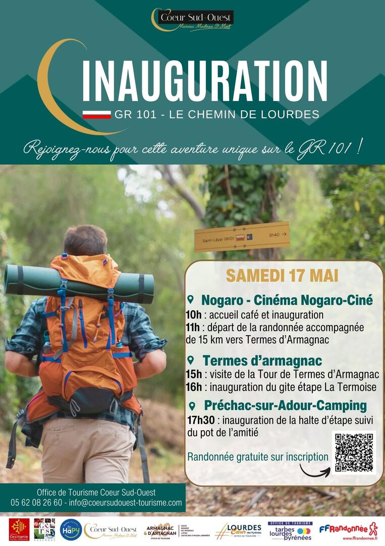 Affiche Inauguration GR 101 - 2