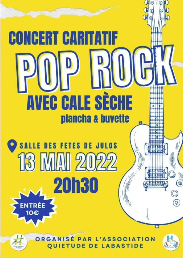 Julos concert pop rock 13 mai 2022