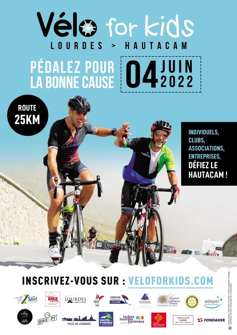 Lourdes Vélo for Kids juin 2022