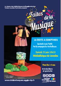 Lourdes médiathèque spectacle juin 2022