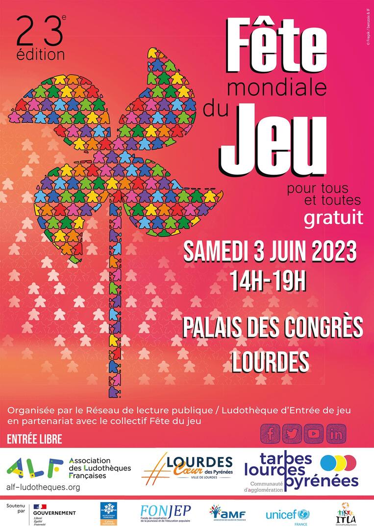 Lourdes palais des congrès fête du jeu 3 juin 2023