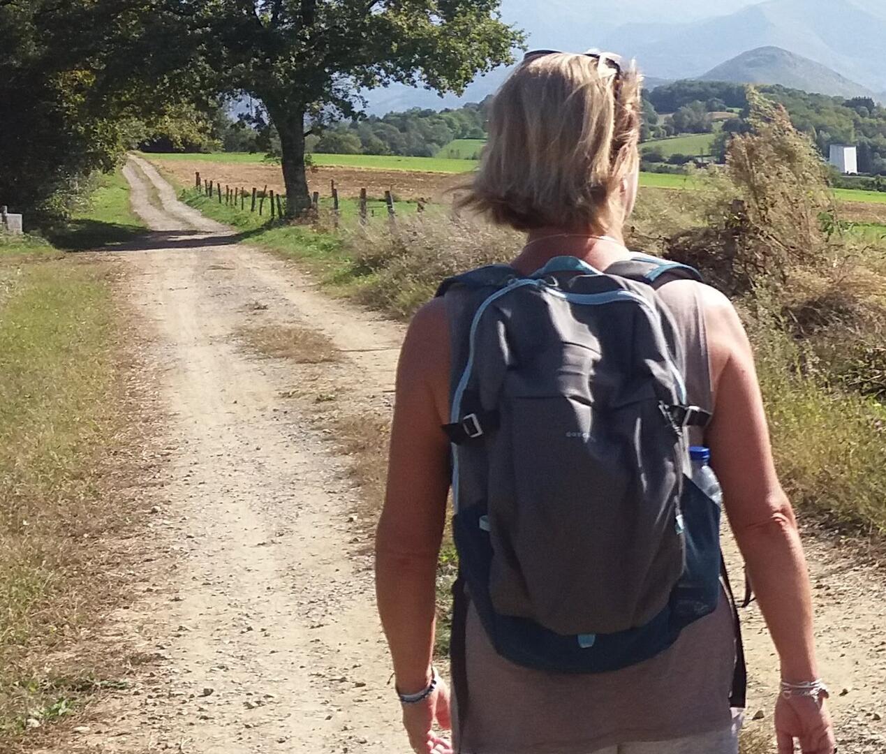 Valérie Tarride randonnée © V Tarride