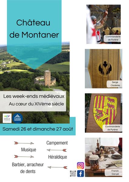 Week-end Médiévaux Août