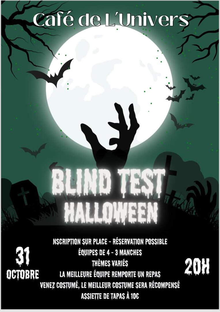 affiche blind test
