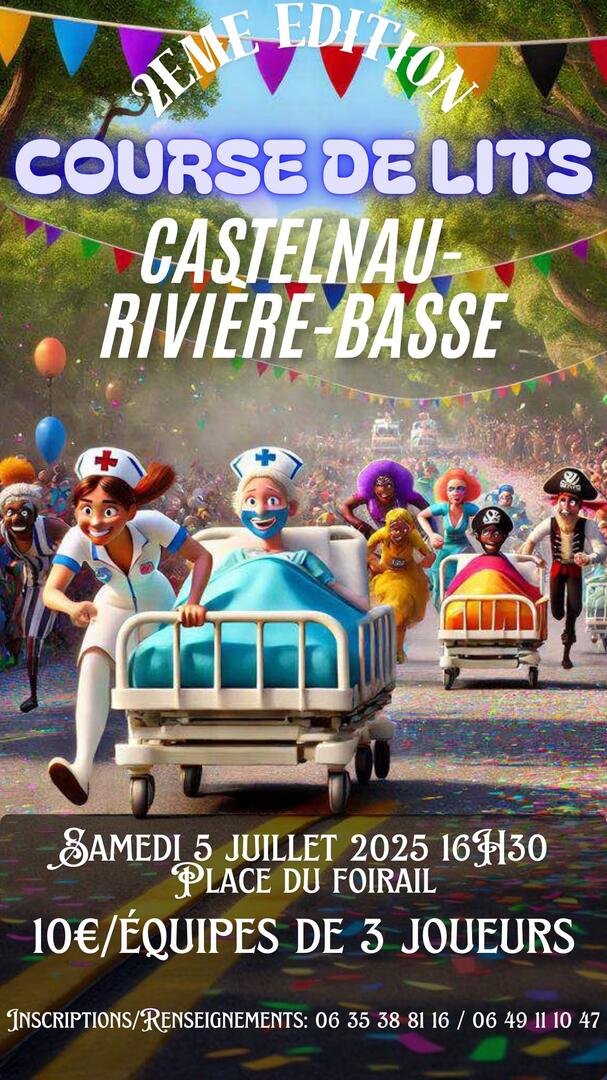course de lits