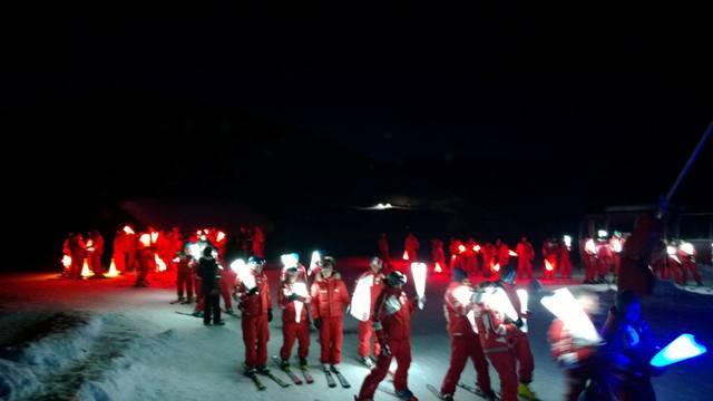 descente aux flambeaux