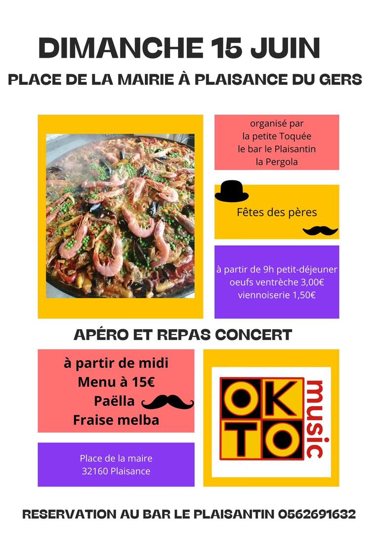repas concert plaisance 15.06