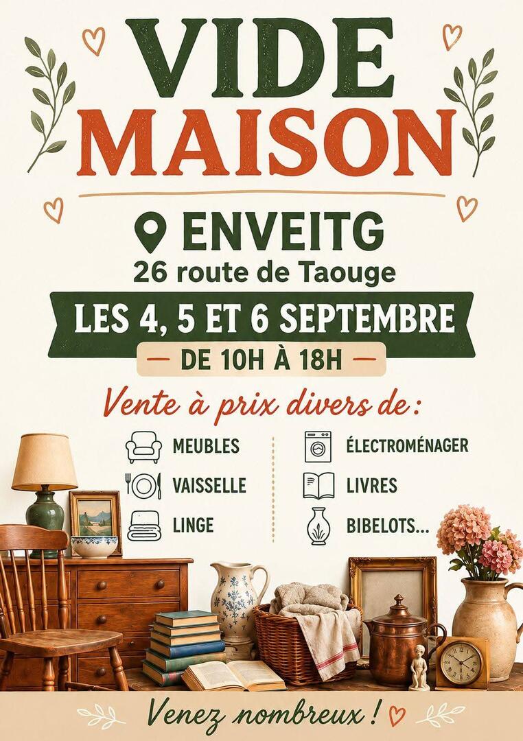 4, 5 et 6 sep ENVEITG