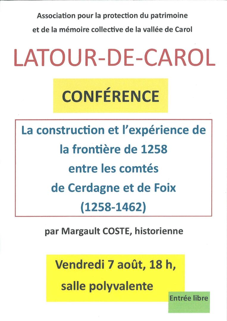 7 août LATOUR DE CAROL