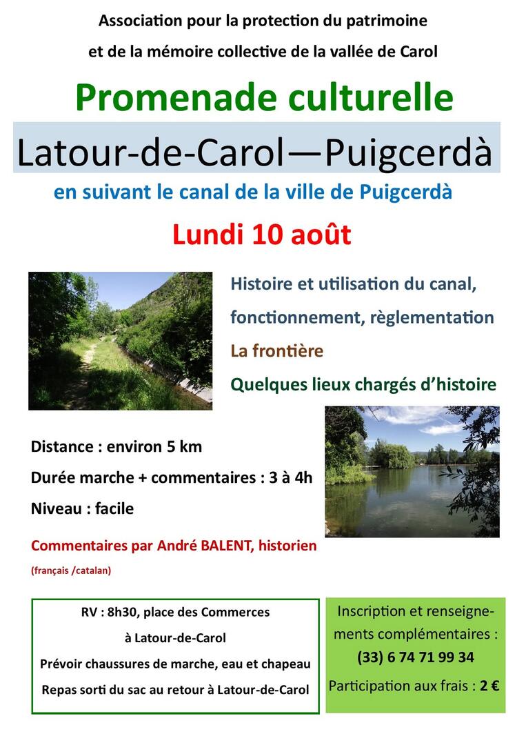 10 août LATOUR DE CAROL