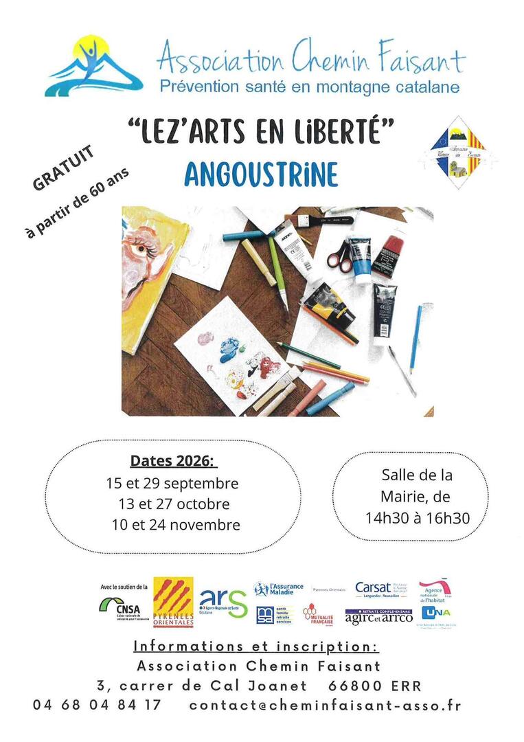15 et 29 sept ANGOUSTRINE