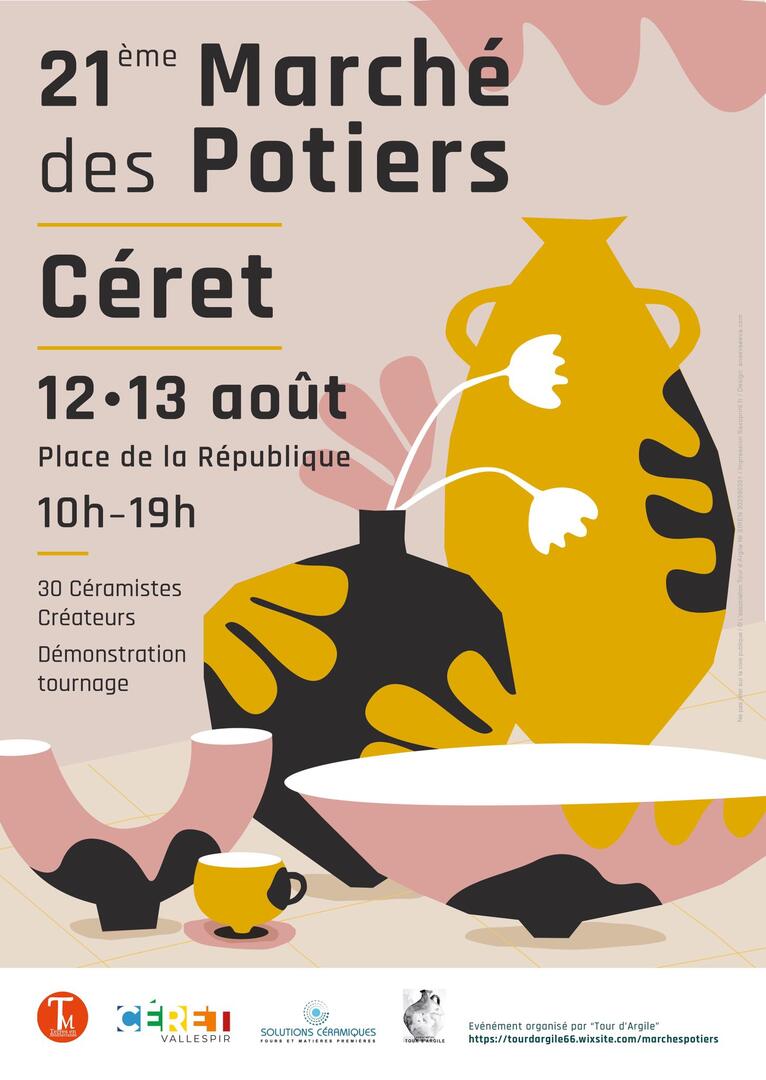 21ème marché des Potiers Céret 2023