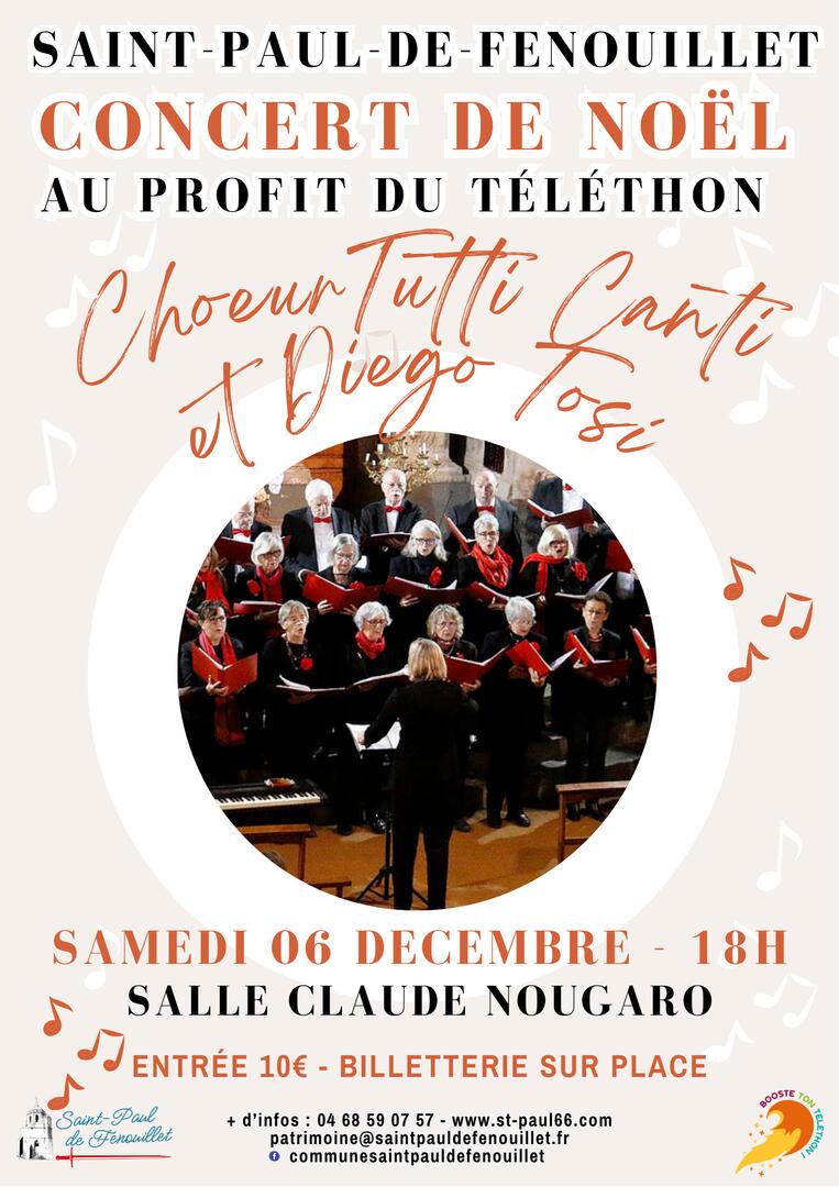 Affiche Concert Téléthon 2025 MAJ 10/10/25 - 1