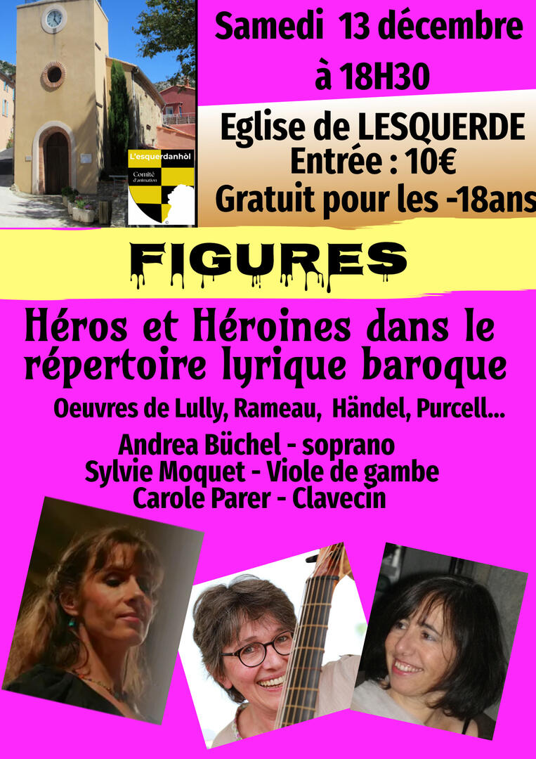 CONCERT LYRIQUE ET BAROQUE - LESQUERDE - 13-12-2025