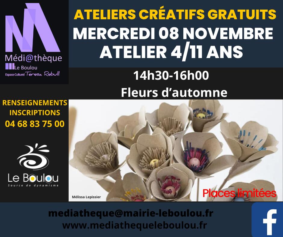 Facebook Post At 4/11 ANS Fleurs d’automne 08/11 - 1