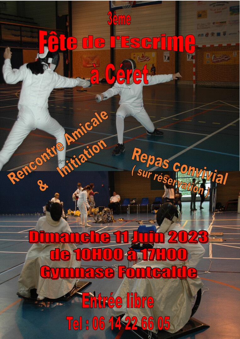 Fête de l'Escrime 2023 CERET