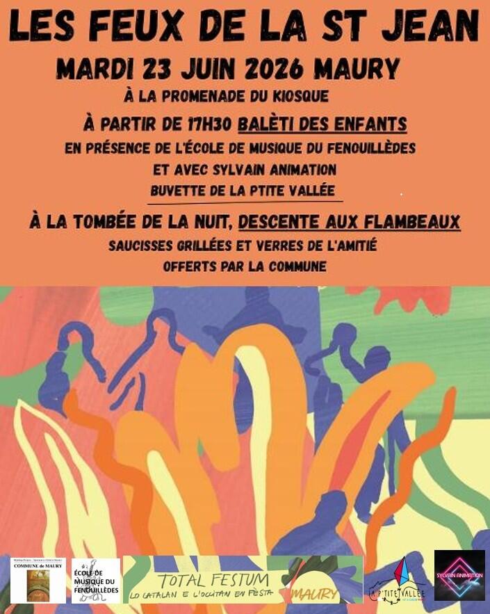 Feux St Jean - MAURY -23-06-2026