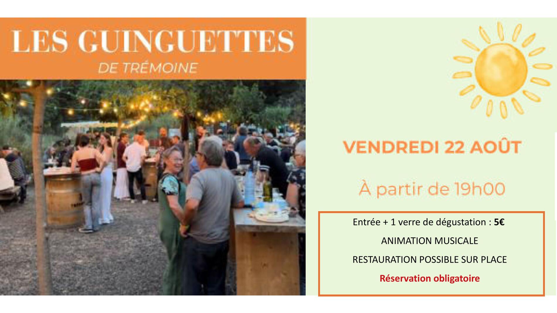Guinguette vignerons de trémoine - 22-08-2025 - rasigueres