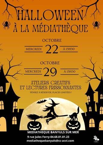 Halloween médiathèque