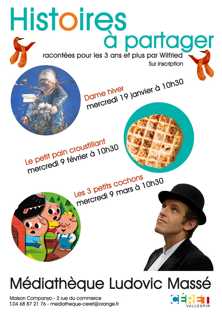 Histoire à partager 19 01 - 09 02 - 09 03