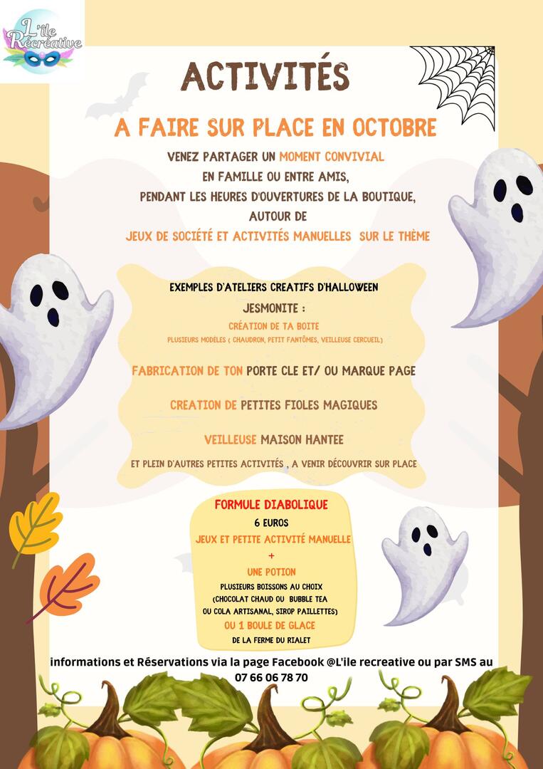ACTIVITES AUTOMNE - 2