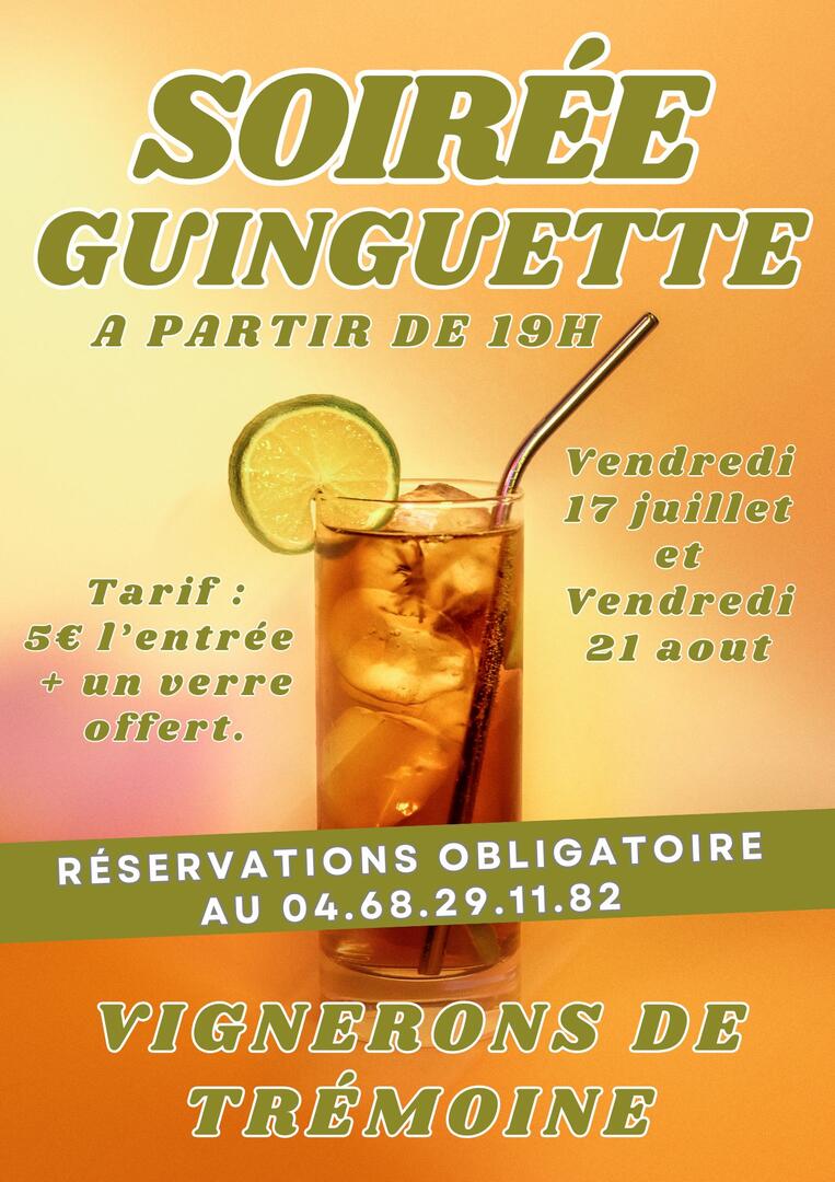 LES GUINGUETTES DE TREMOINE - 1