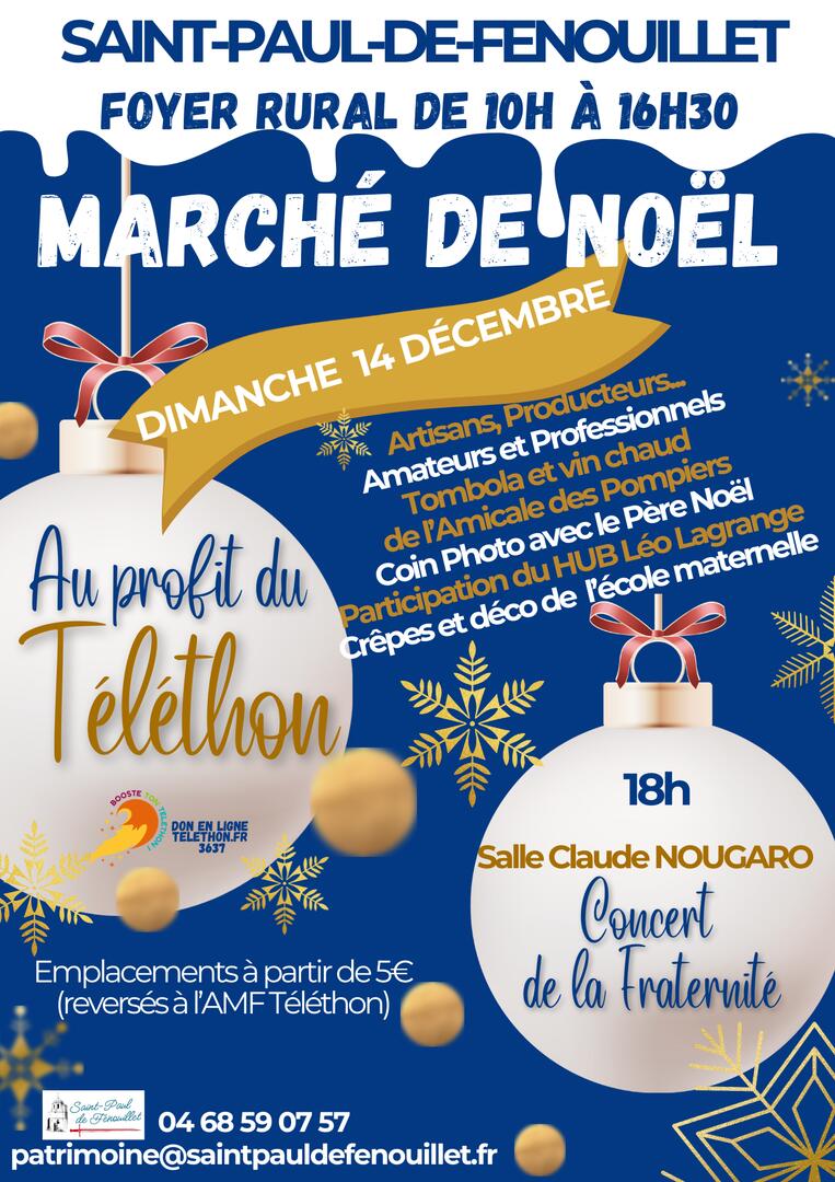 MARCHE DE NOEL 2025 - 2