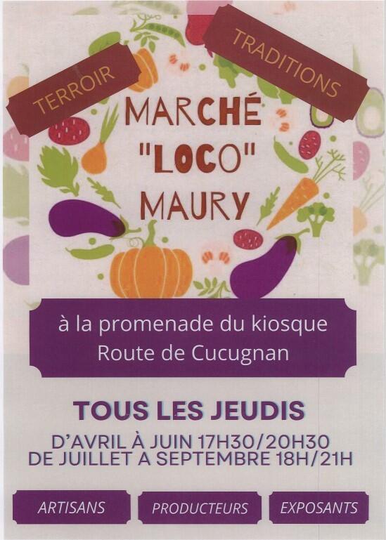 Marché Producteurs - Maury