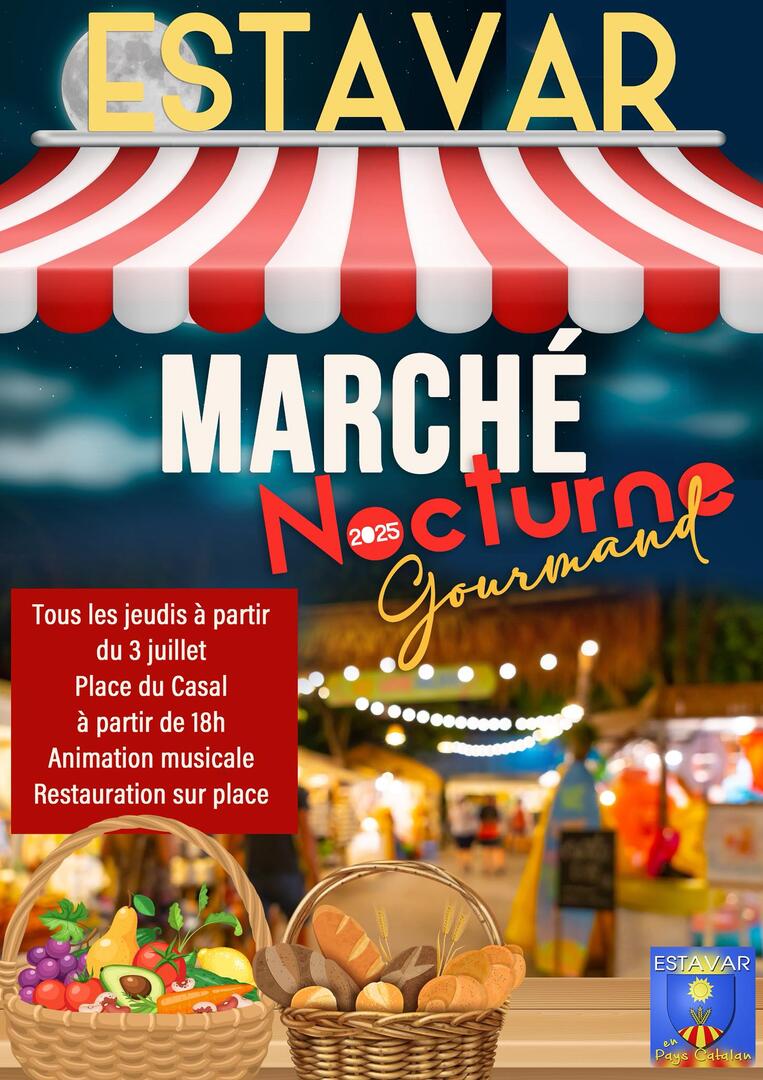 Marché nocturne ESTAVAR