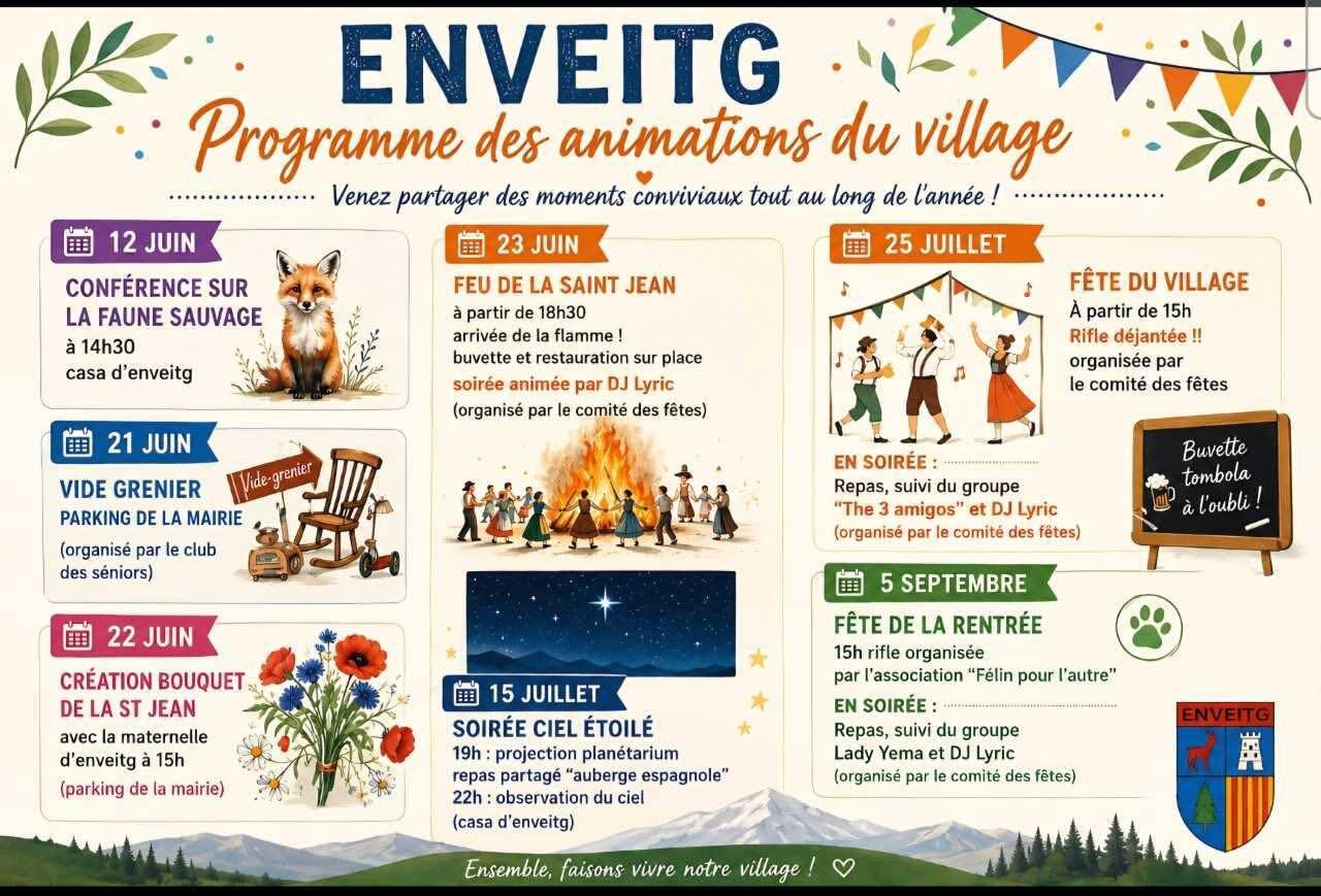 Programme été ENVEITG