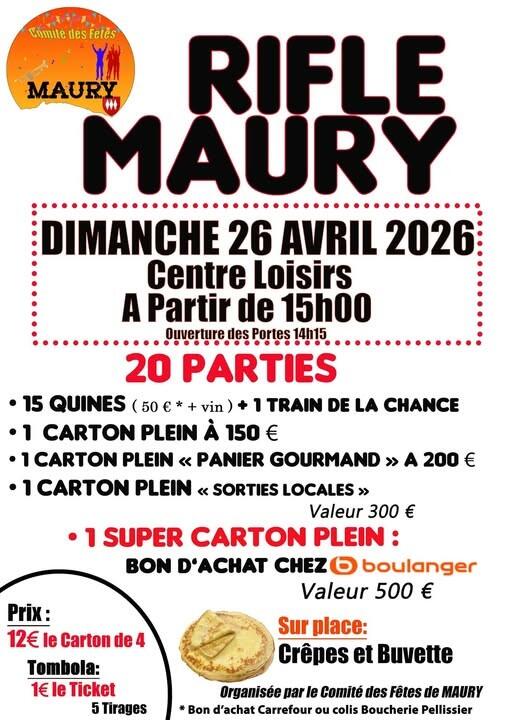 RIFLE - MAURY - 26-04-2026