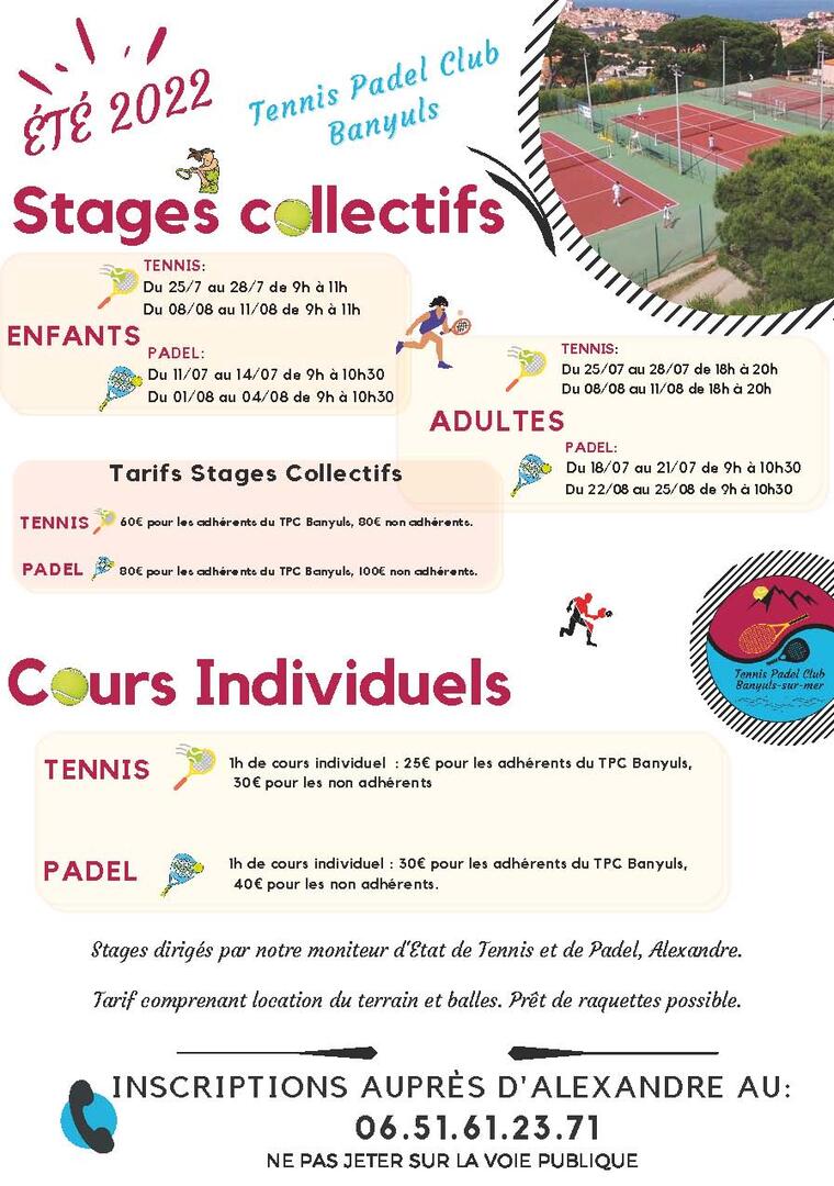Stage tennis