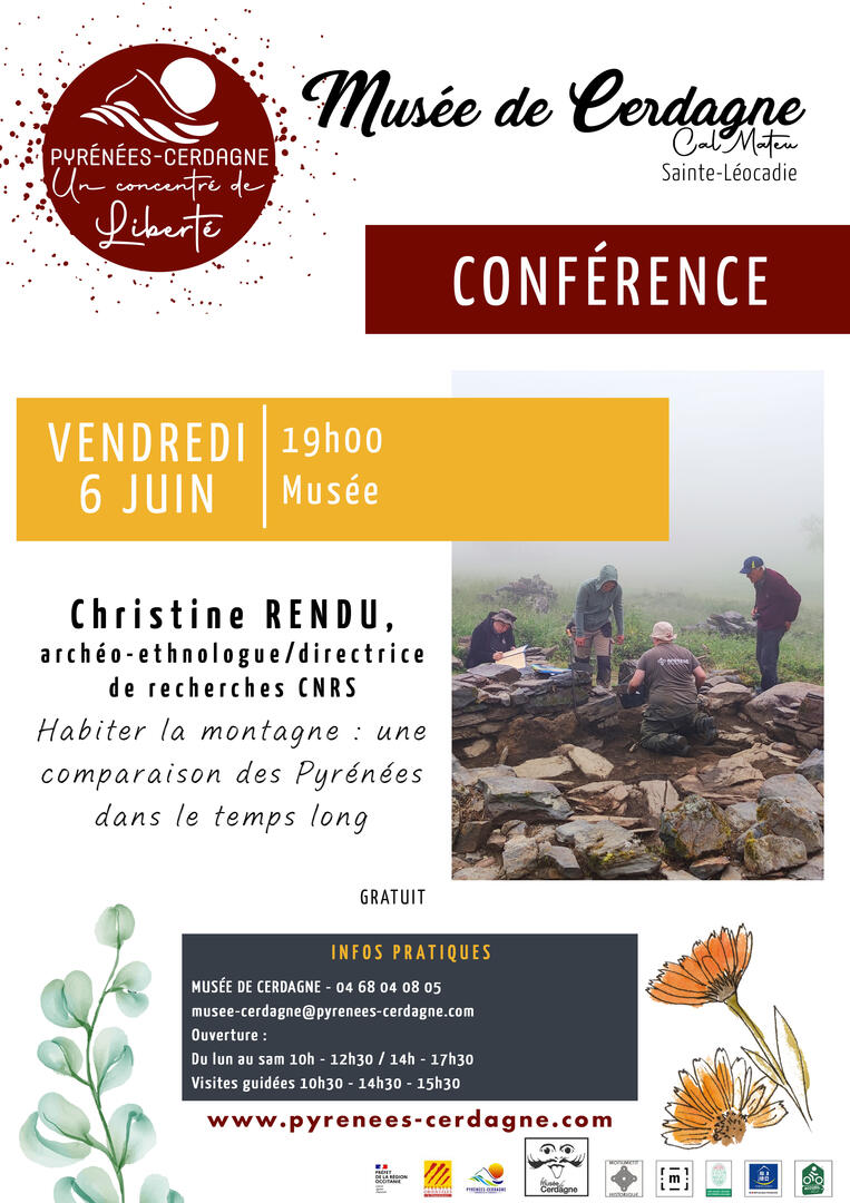 affiche conférence Christine Rendu 6 juin copie