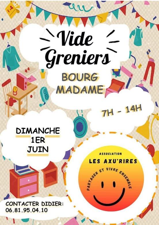bourg madame 1er juin