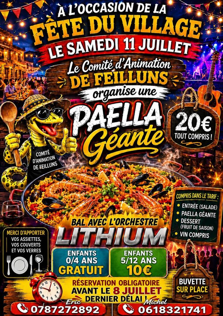 fete du village -11-07-2026