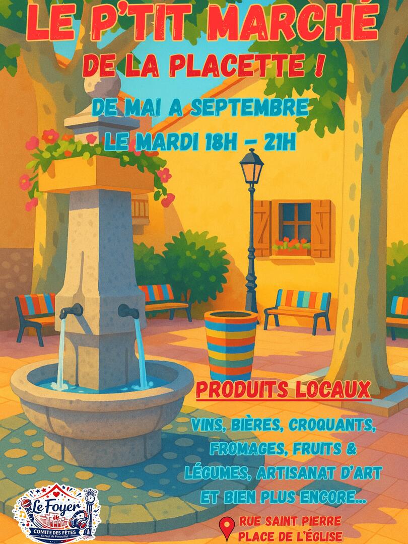le P'TIT marché de la placette - ST PAUL