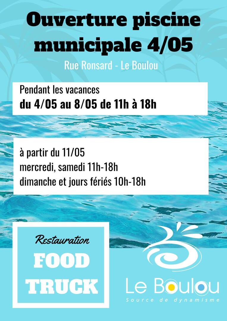 piscine ouverture le boulou