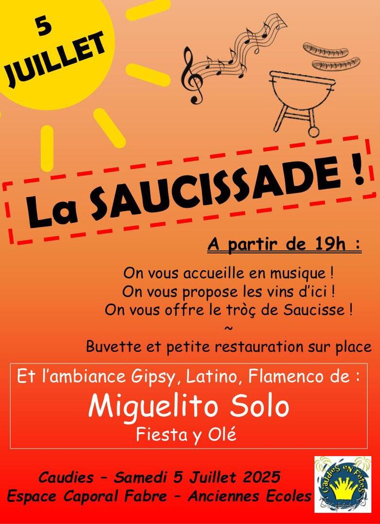 saucissade - caudies - 05-07-2025