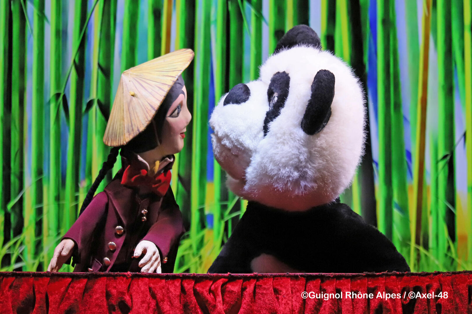 Guignol et ludo l’adorable panda