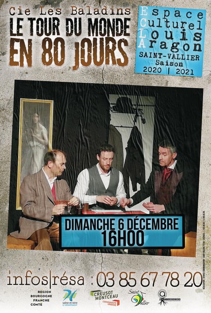Affiche Le tour du monde en 80 jours