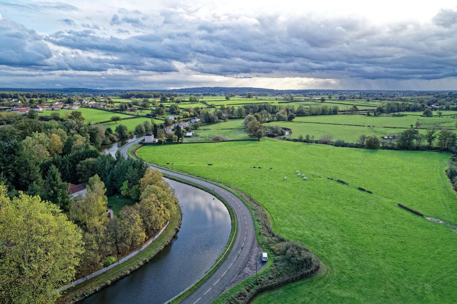 Vue du canal