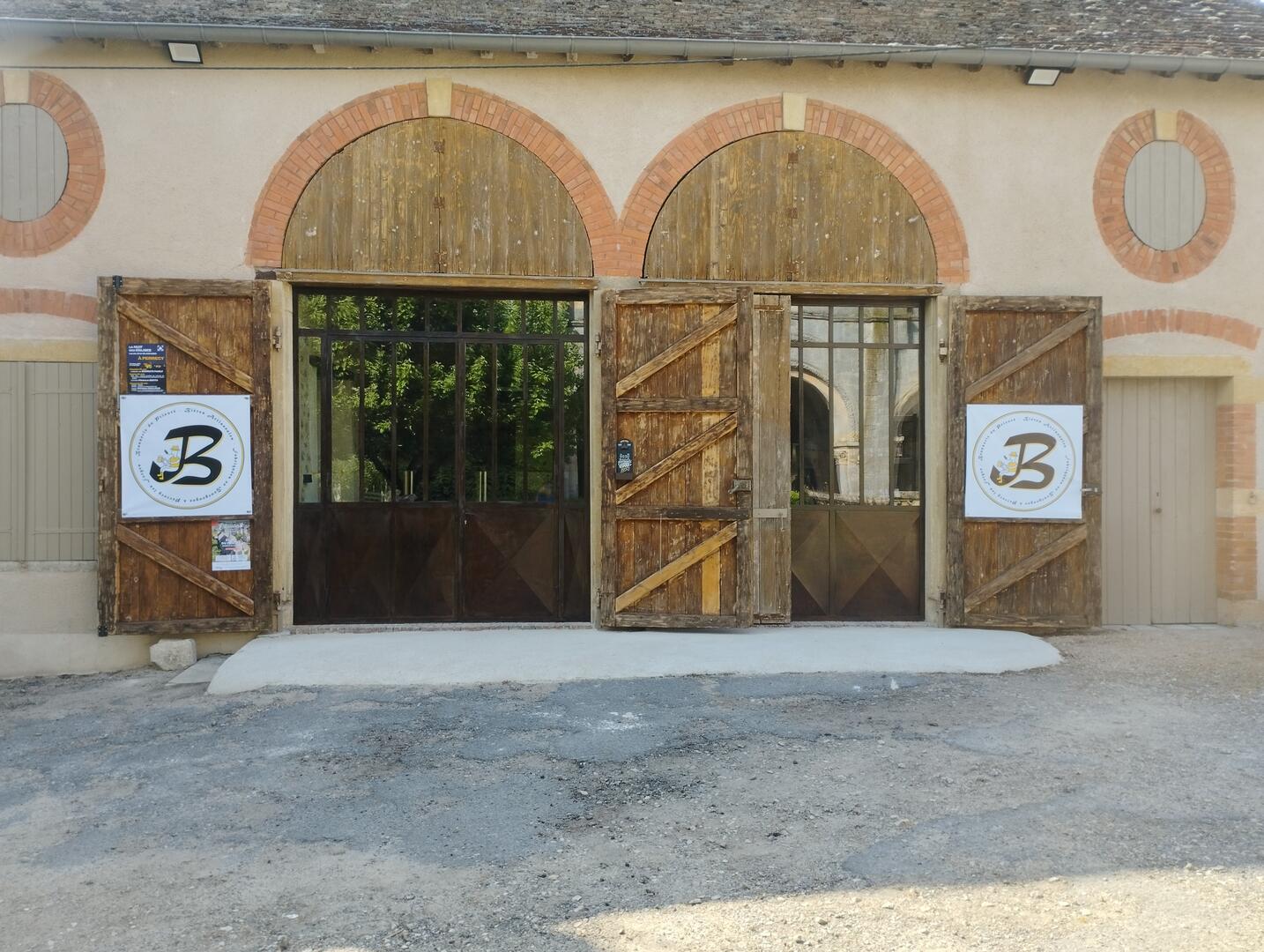 Façade de la brasserie