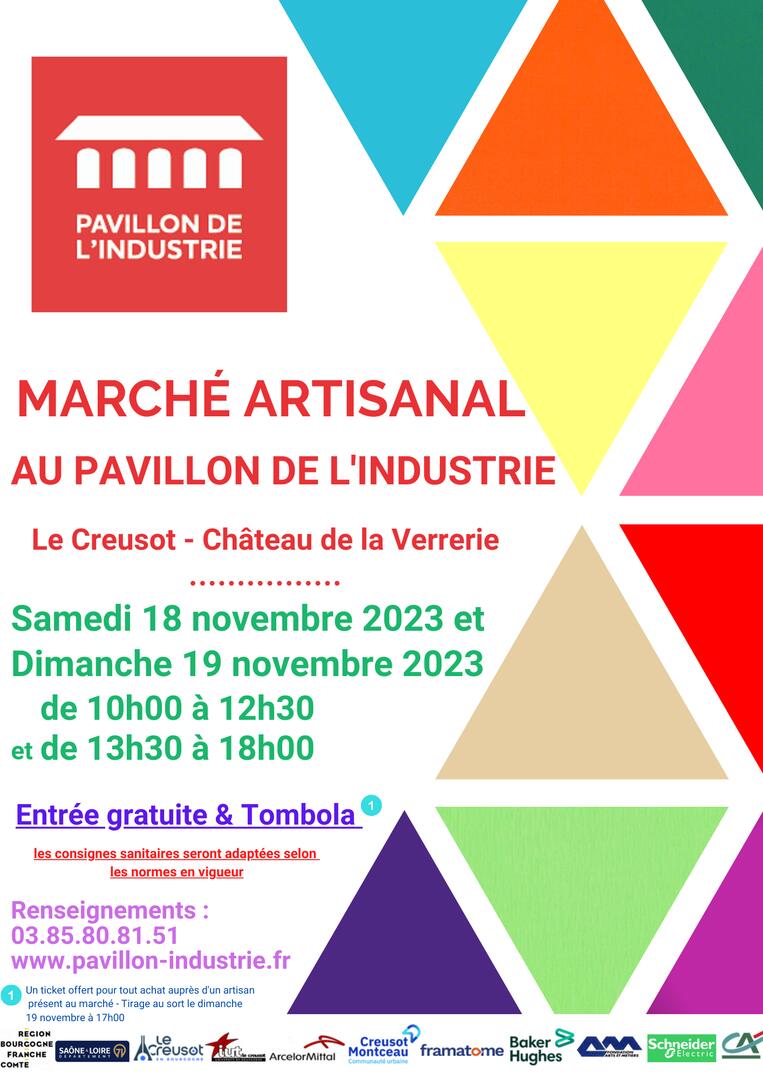 Marché artisanal avec tombola novembre 2023