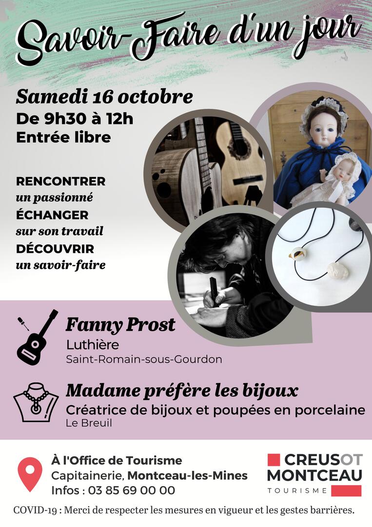 Savoir-Faire 16 octobre 2021