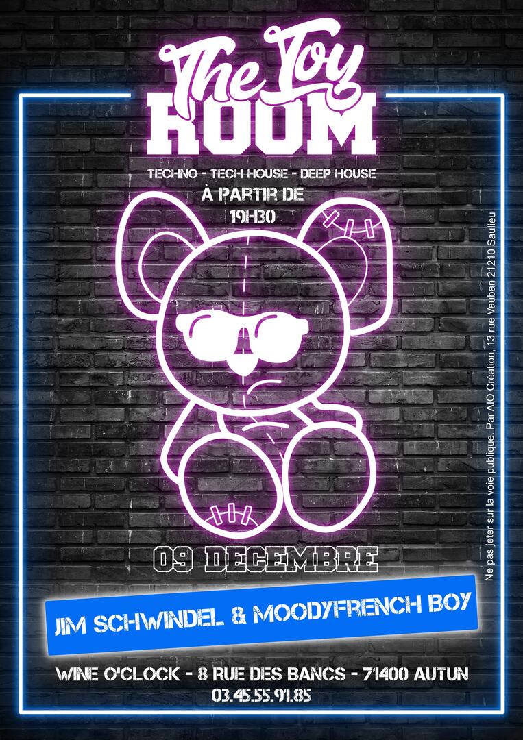 The toy room affiche 09 Decembre