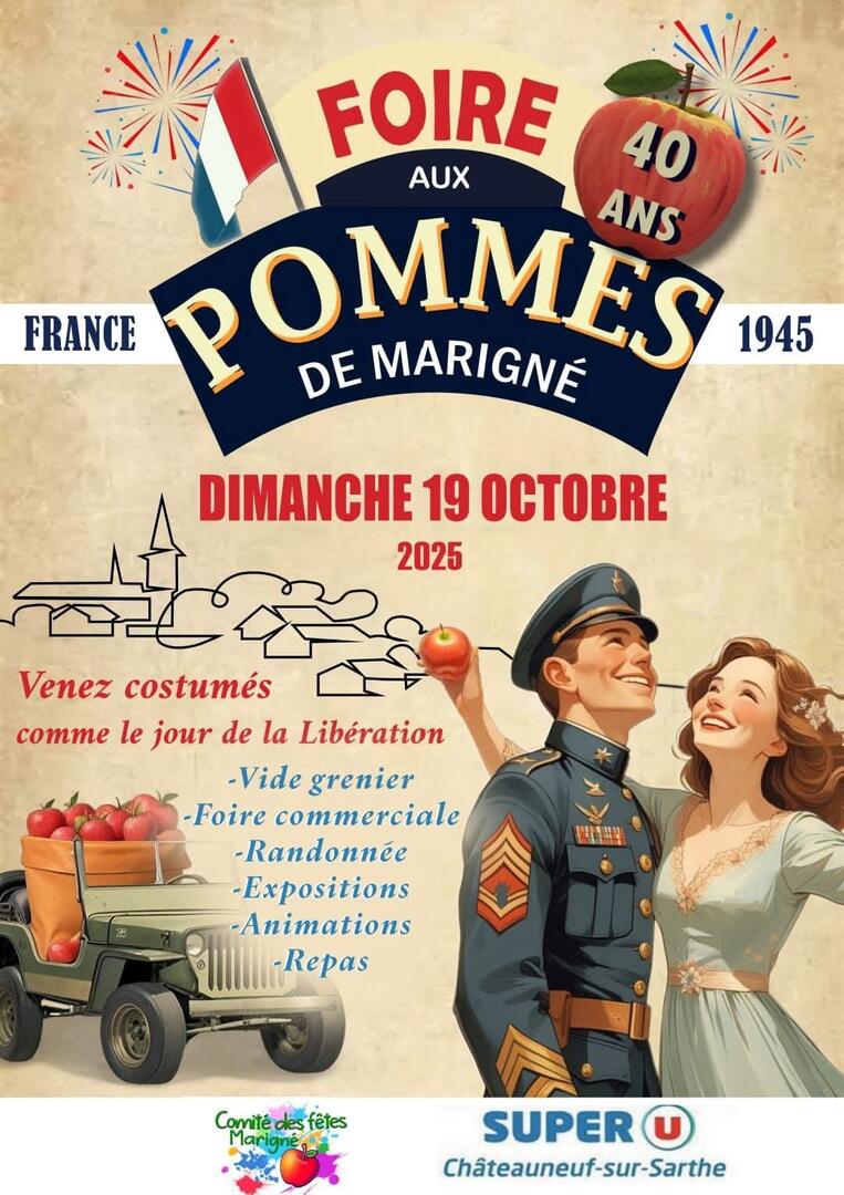 Foire aux pommes Marigné